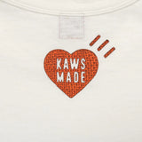 Human Made X KAWS Tee #1 White HUMAN MADE HUMAN MADE - originalfook singapore