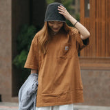 Carhartt K87 Oversized Pocket Tee Brown