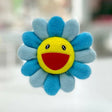 Takashi Murakami Kaikai Kiki Flower Plush Badge/Keychain/Pin Blue TAKASHI MURAKAMI TAKASHI MURAKAMI - originalfook singapore