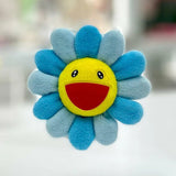 Takashi Murakami Kaikai Kiki Flower Plush Badge/Keychain/Pin Blue TAKASHI MURAKAMI TAKASHI MURAKAMI - originalfook singapore