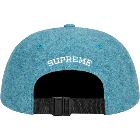 Supreme Wool 6-Panel Cap Cyan