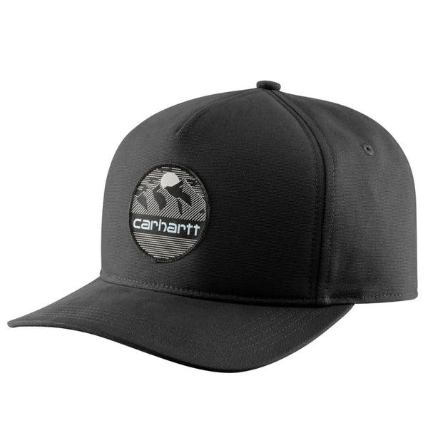 Carhartt Mountain Patch Cap Black 106067 carhartt carhartt - originalfook singapore