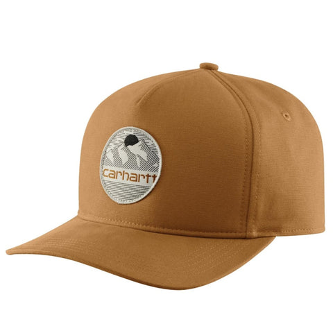 Carhartt Camo Logo Tee Dark Khaki