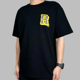 RICKYISCLOWN Midnight Cat Smiley Tee Black [R37240813D-Y9]