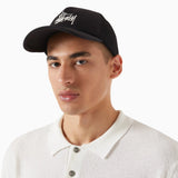 Stussy Big Basic Trucker Cap Black STUSSY STUSSY - originalfook singapore