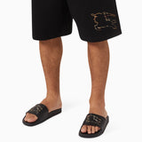 Burberry Check EKD Motif Slides BURBERRY BURBERRY - originalfook singapore