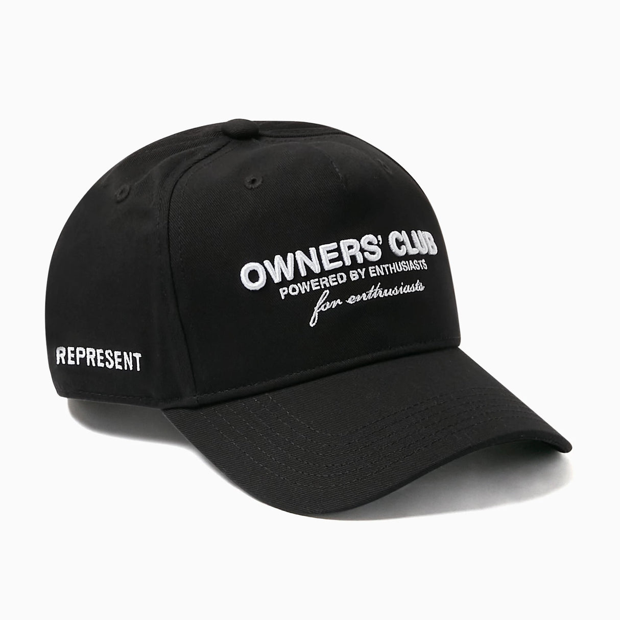 Represent Owners Club Logo Snapback Black - ORIGINALFOOK