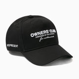 Represent Owners Club Logo Snapback Black - ORIGINALFOOK