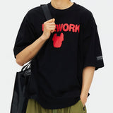 LifeWork Embossed Bulldog Logo Tee Black LifeWork LifeWork - originalfook singapore
