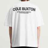 Cole Buxton Signature Tee White