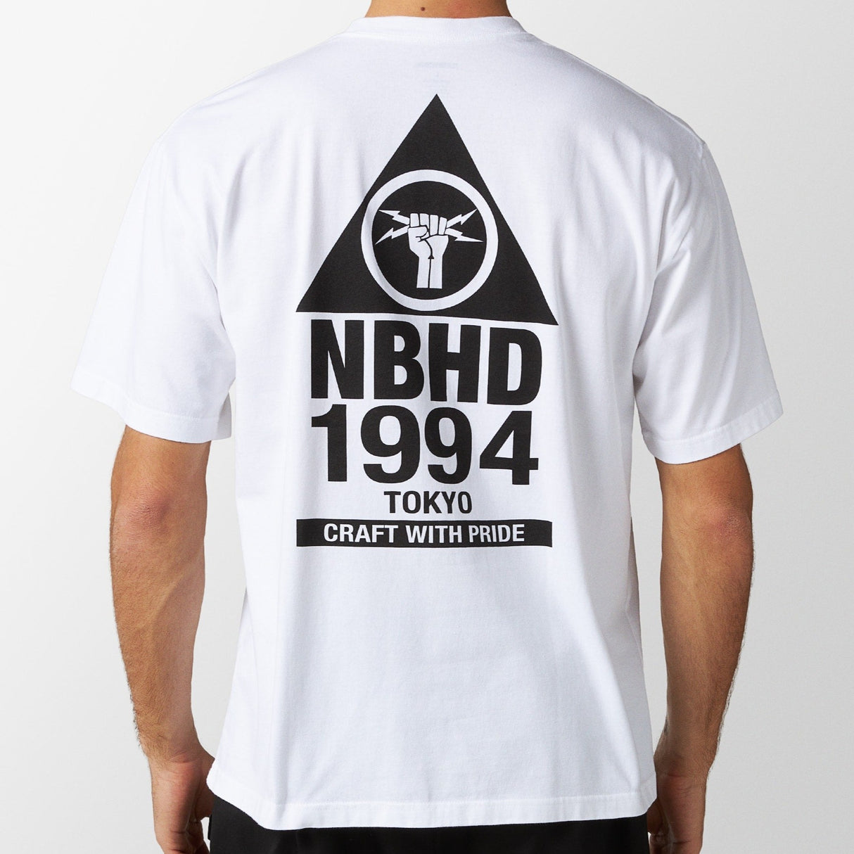 Neighborhood NH-17 Tee White Neighborhood Neighborhood - originalfook singapore