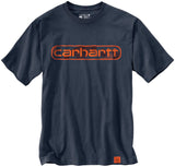 Carhartt Camo Logo Tee Bluestone carhartt carhartt - originalfook singapore