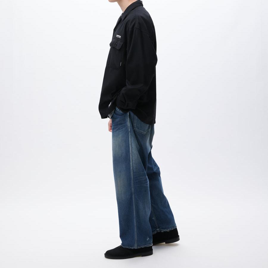 Neighborhood Washed Denim Jeans NEIGHBORHOOD NEIGHBORHOOD - originalfook singapore