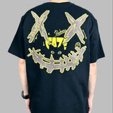 RICKYISCLOWN Midnight Cat Smiley Tee Black [R37240813D-Y9]