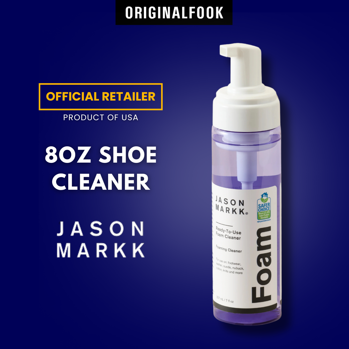 Buy Jason Markk Ready To Use Foam Shoe Cleaner online in Singapore