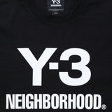 Neighborhood X Y-3 X Logo Tee Black