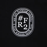FR2 Fxxking Rabbits Oval Logo Tee Black #FR2 #FR2 - originalfook singapore