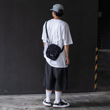 Supreme Box Logo Denim Shoulder Bag Black