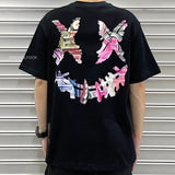 Rickyisclown [RIC] Oil Painting Smiley Tee Black [R17230212H-Q8] RICKYISCLOWN RICKYISCLOWN - originalfook singapore