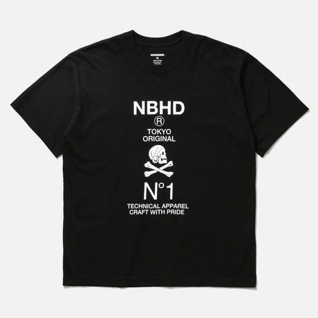 Neighborhood SS-08 Skull Tee Black - ORIGINALFOOK