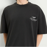 Cole Buxton International Embroidery Logo Tee Vintage Black
