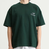 Cole Buxton International Embroidery Logo Tee Forest Green