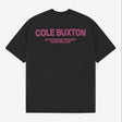 Cole Buxton Signature Tee Vintage Black Pink - ORIGINALFOOK