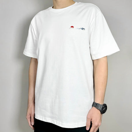 RICKYISCLOWN JAPAN 🇯🇵  Kanagawa Wave Tee White [R11220810B-E7] RICKYISCLOWN RICKYISCLOWN - originalfook singapore