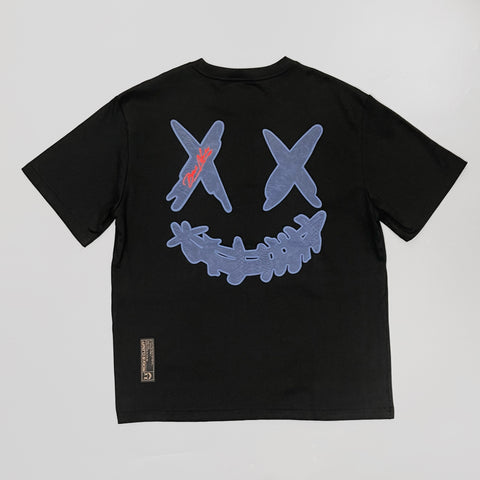 Rickyisclown [RIC] Happiness Smiley Tee Black [R2220118a-I5]