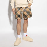 Burberry Diagonal Check Shorts
