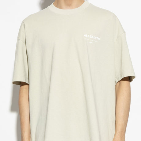 Allsaints Underground Logo Tee Slate Green