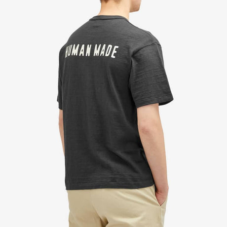 Human Made Polar Bear Skater Tee Black HUMAN MADE HUMAN MADE - originalfook singapore