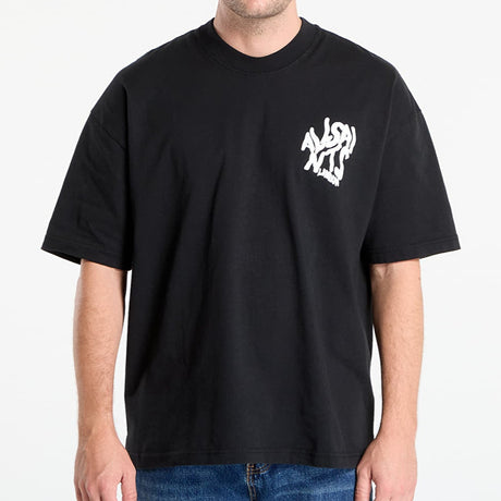 AllSaints Orlando Logo Tee Black - ORIGINALFOOK