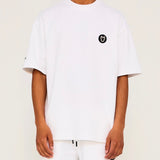 LifeWork Korea Round Patch Logo Tee White LifeWork LifeWork - originalfook singapore