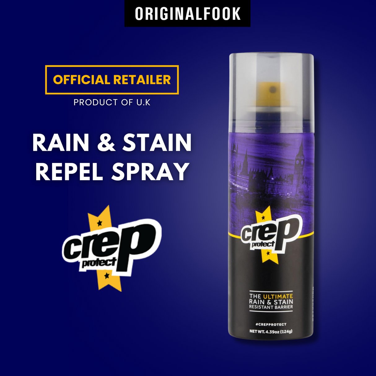 Where to buy Crep Protect Rain Stain Protection Shoe Spray in Singapore ORIGINALFOOK