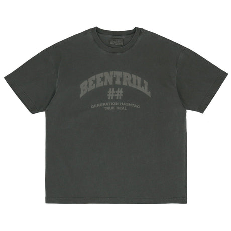 Been Trill Washed Logo Tee Grey BEEN TRILL BEEN TRILL - originalfook singapore