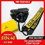 FR2 JAPAN Camera Strap Yellow
