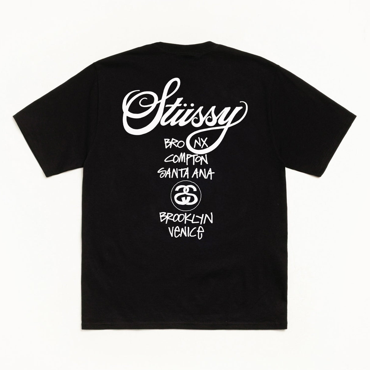 Stussy World Tour Tee Black