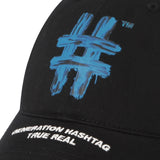 Been Trill Painting Logo Baseball Cap Black BEEN TRILL BEEN TRILL - originalfook singapore