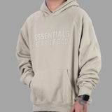 FEAR OF GOD Essentials Chest Logo Hoodie Seal FEAR OF GOD FEAR OF GOD - originalfook singapore