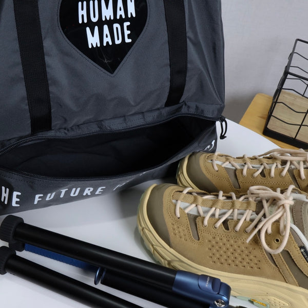 Human Made Boston Bag Black HUMAN MADE HUMAN MADE - originalfook singapore