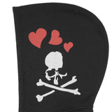 Mastermind World x Betty Boop Damaged Boxy Fit Hoodie Black Red - ORIGINALFOOK