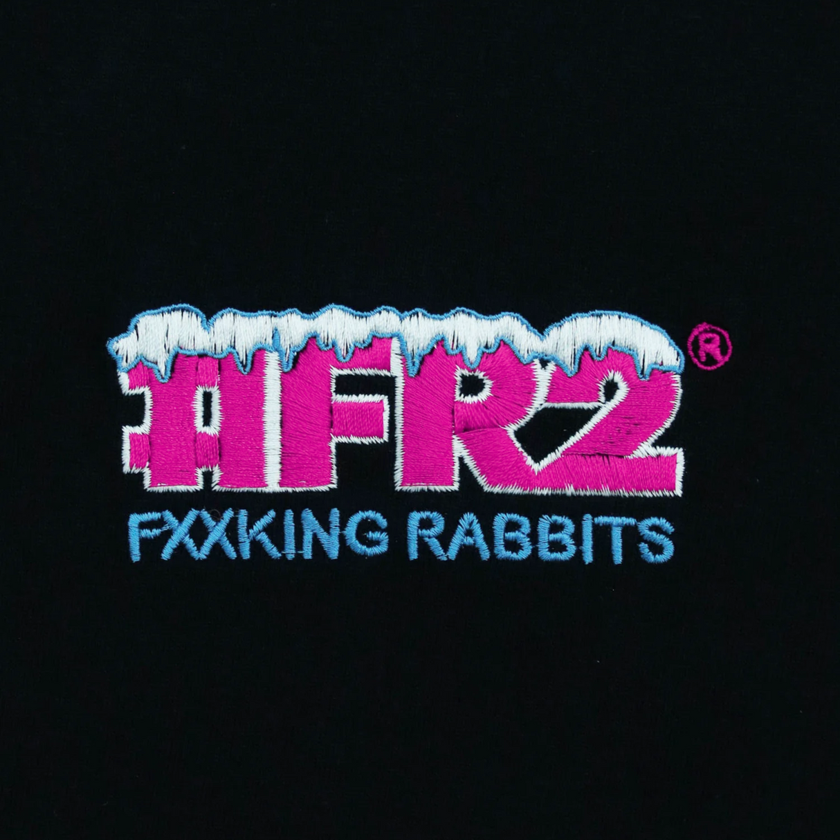 FR2 Shaved Ice Rabbit Tee Black (Japan Exclusive)
