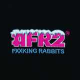 FR2 Shaved Ice Rabbit Tee Black (Japan Exclusive)