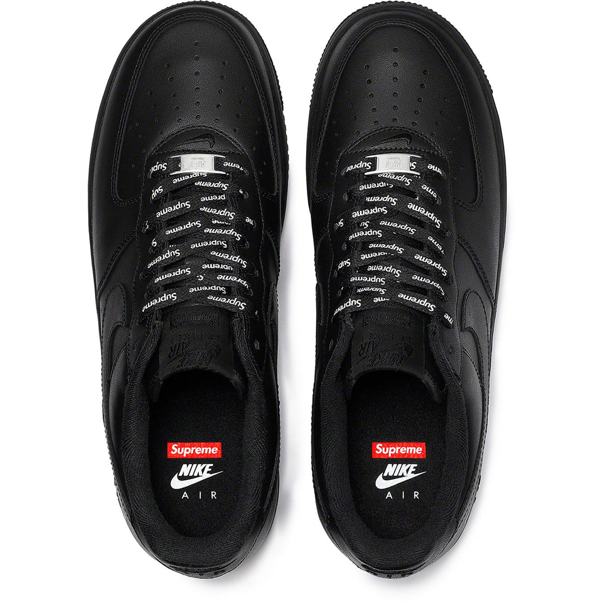 SUPREME X NIKE Air Force 1 Low Black