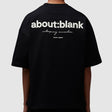 About:Blank Box Logo Tee Black - ORIGINALFOOK