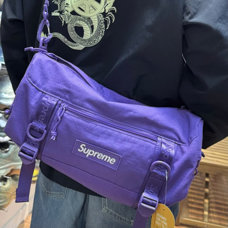 Supreme Box Logo Utility Bag Purple - ORIGINALFOOK