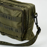 Human Made Military Pouch Bag Large Olive HUMAN MADE HUMAN MADE - originalfook singapore