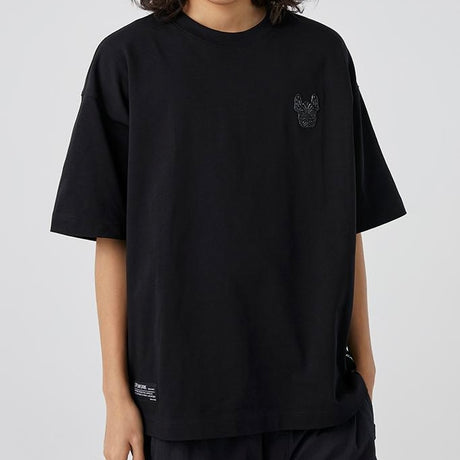 LifeWork Supima Cotton Chest Logo Tee Black lifework lifework - originalfook singapore