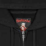 Mastermind World x Betty Boop Damaged Boxy Fit Hoodie Black Red - ORIGINALFOOK